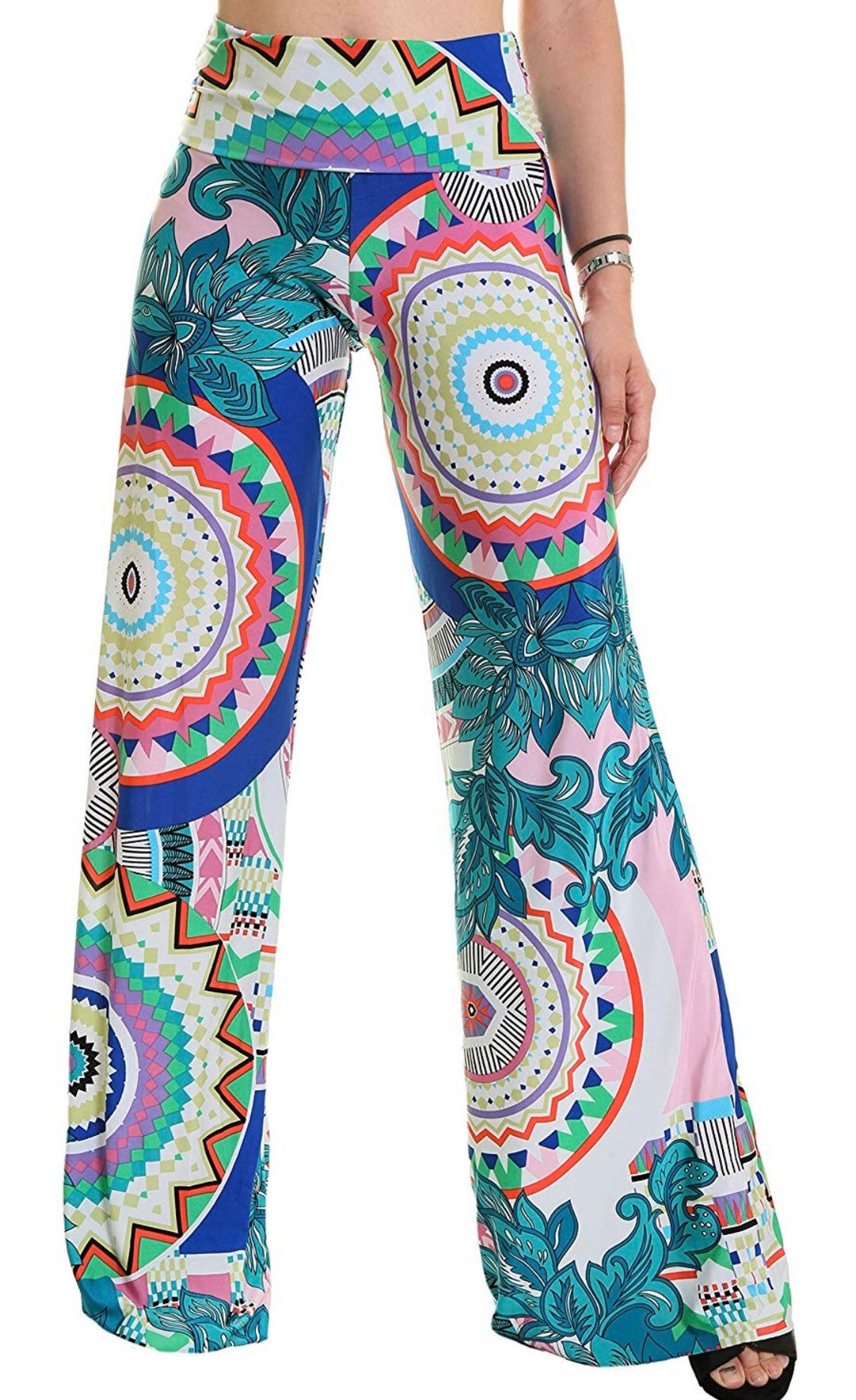 Yoga Pants,relaxed Fit,stretch Pants,athleisure Collection,pink Printed