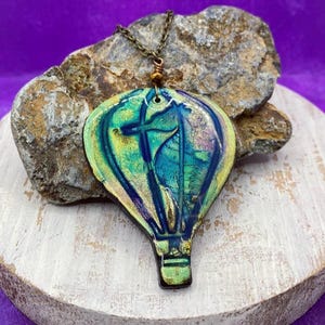 Hot Air Balloon Necklace bild 5