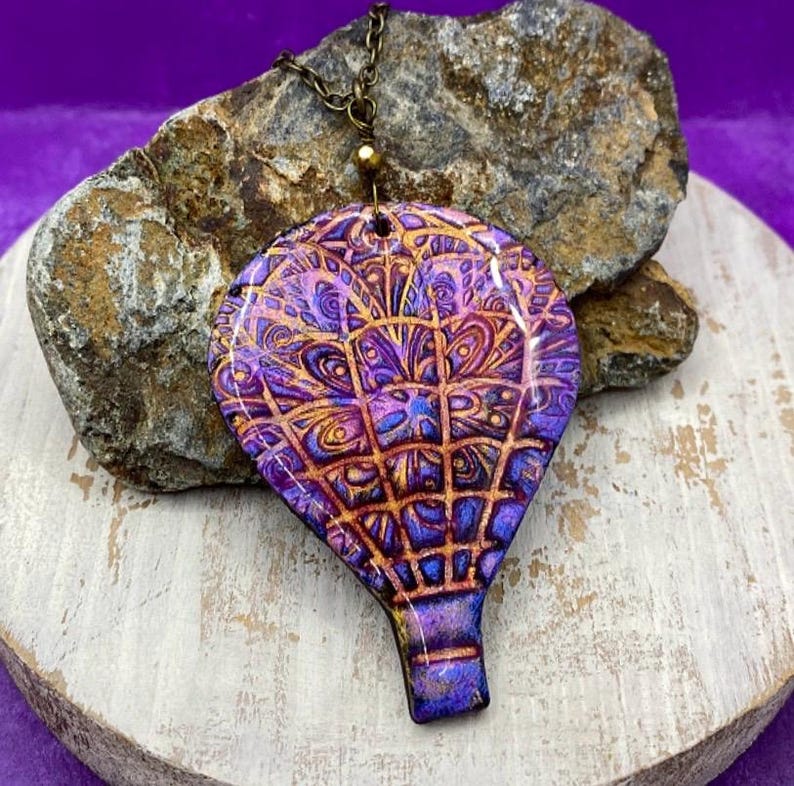 Hot Air Balloon Necklace bild 6