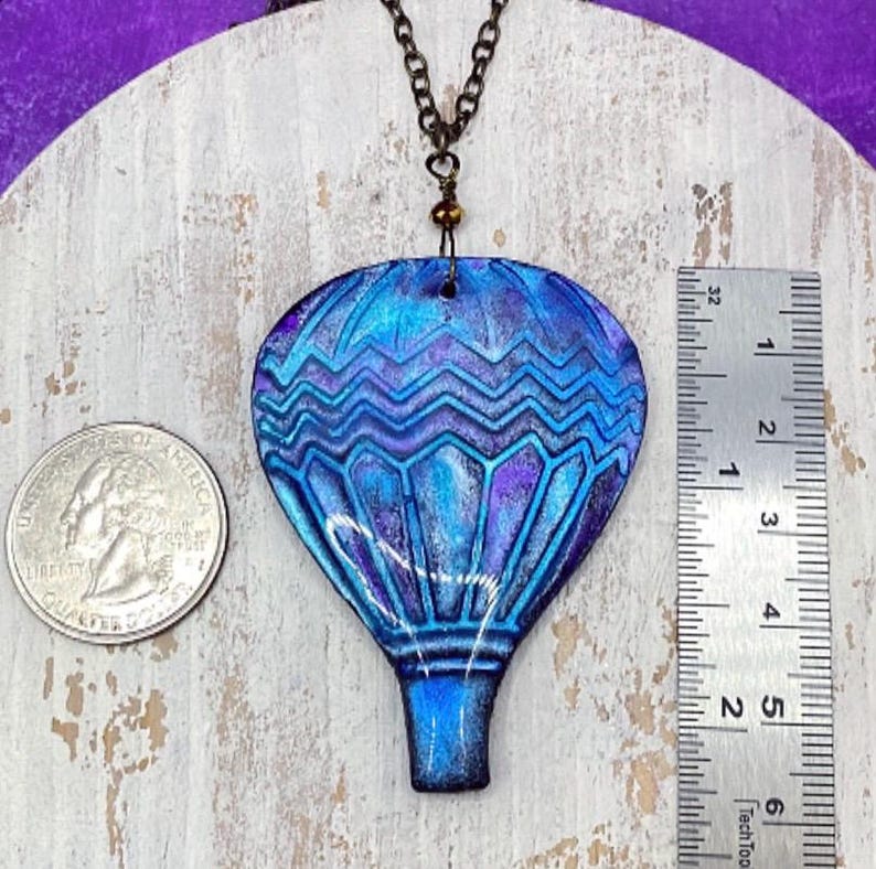 Hot Air Balloon Necklace bild 2