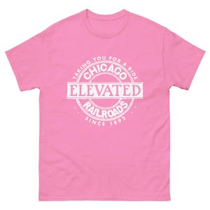 Chicago Elevated Trains unisex classic tee