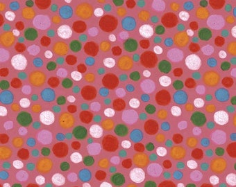 Wonderland Fabric - Colorful Spots Multi (Ref#CPKG016)R109