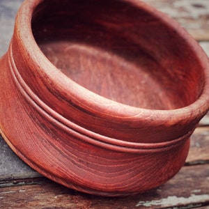 Vintage Danish Reducta Large Teak Bowl 1960s