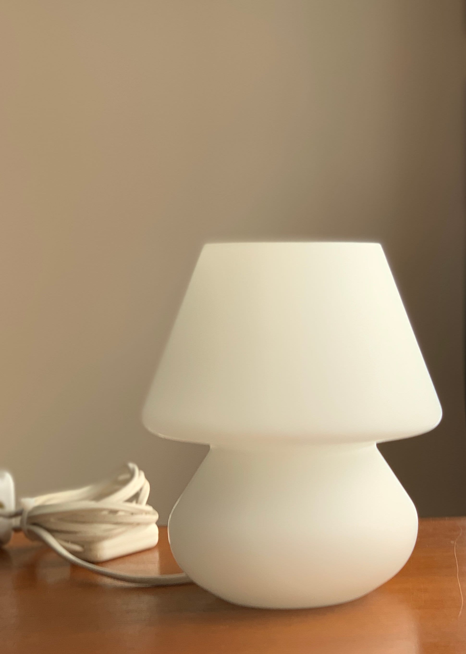 Vintage Habitat Alpha 2 Opaline Lamp From 1999 Etsy UK
