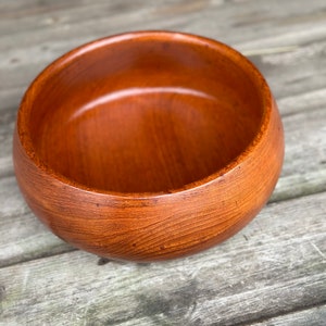 Vintage Danish Reducta Teak Fruit Bowl 1960s