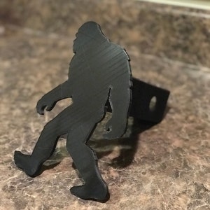 Sasquatch Hitch Cover- 3d Printed- PLA Plastic- Bigfoot