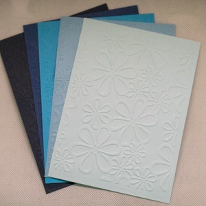 Floral Embossed Cardstock | Embossed Cardstock | ScrapBooking Cardstock | Journal Embossed Cardstock