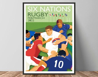 Rugby Necklaces for Supporting Six Nations and The Rugby Championship Countries 