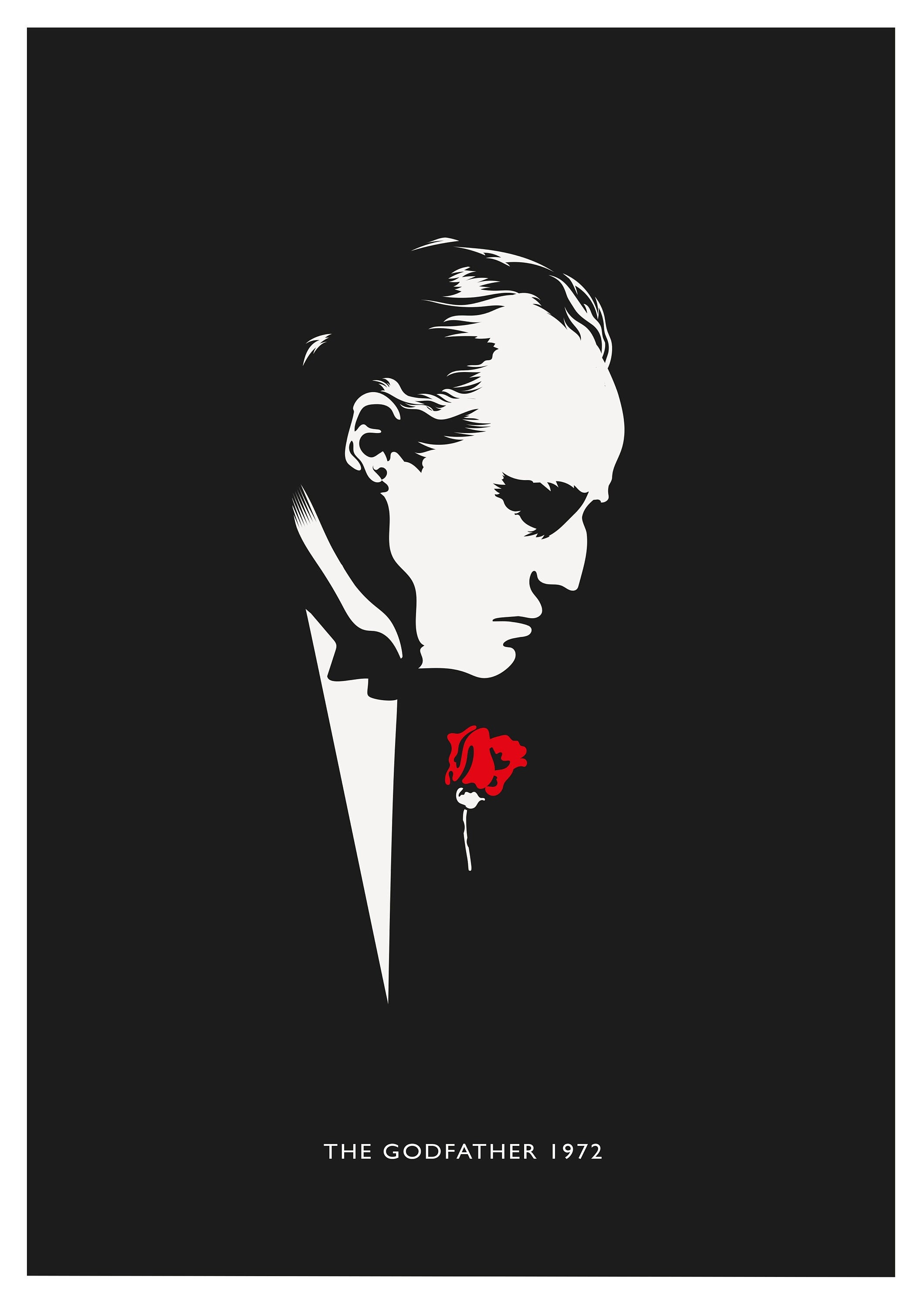 The Godfather, Marlon Brando, Vito Corleone, Retro Movie