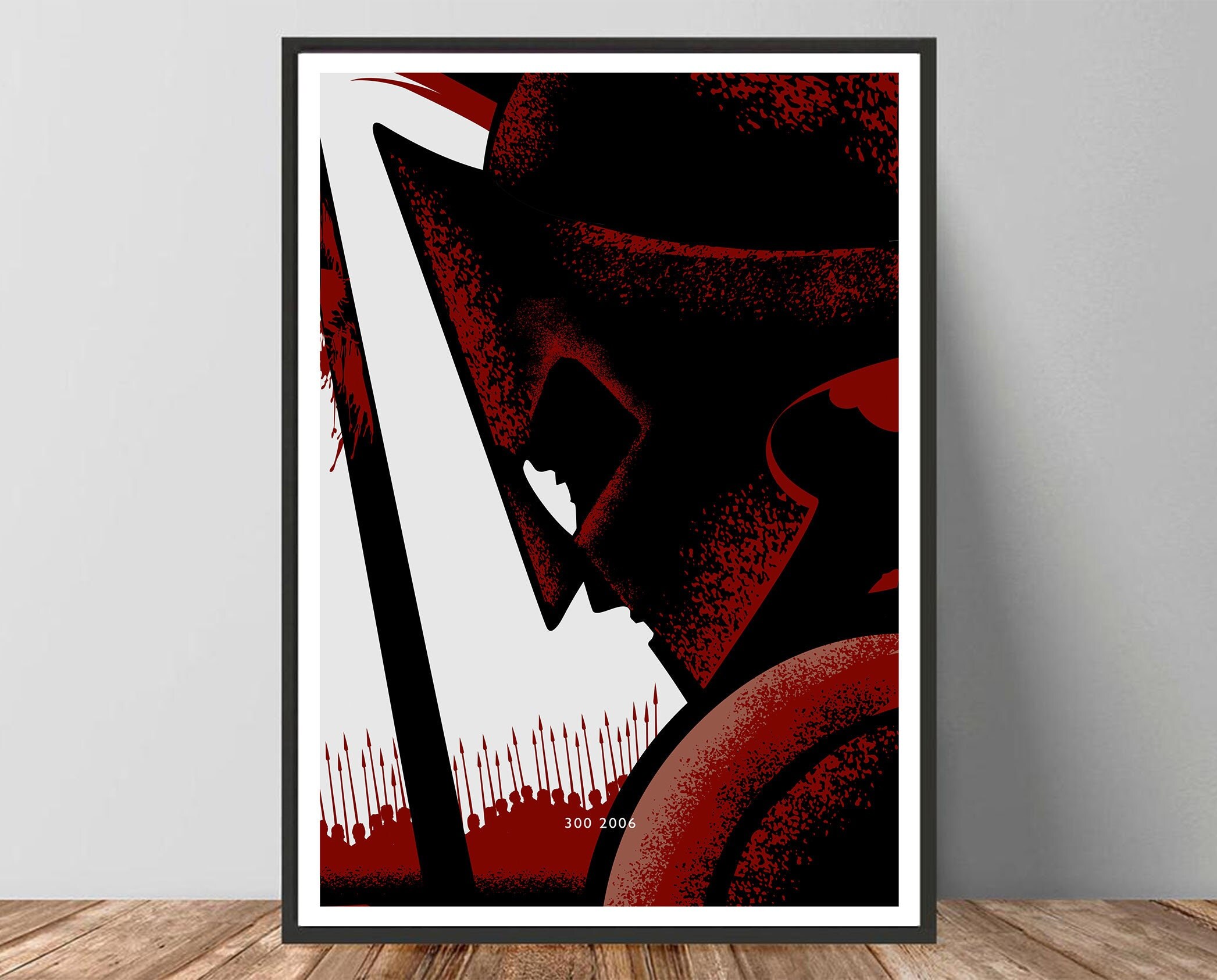 Quadro decorativo Poster 300 This Is Sparta Filme Cinema Arte para