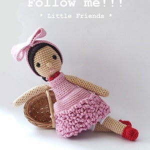 ROSE - Crochet Pattern by *Little Friends*