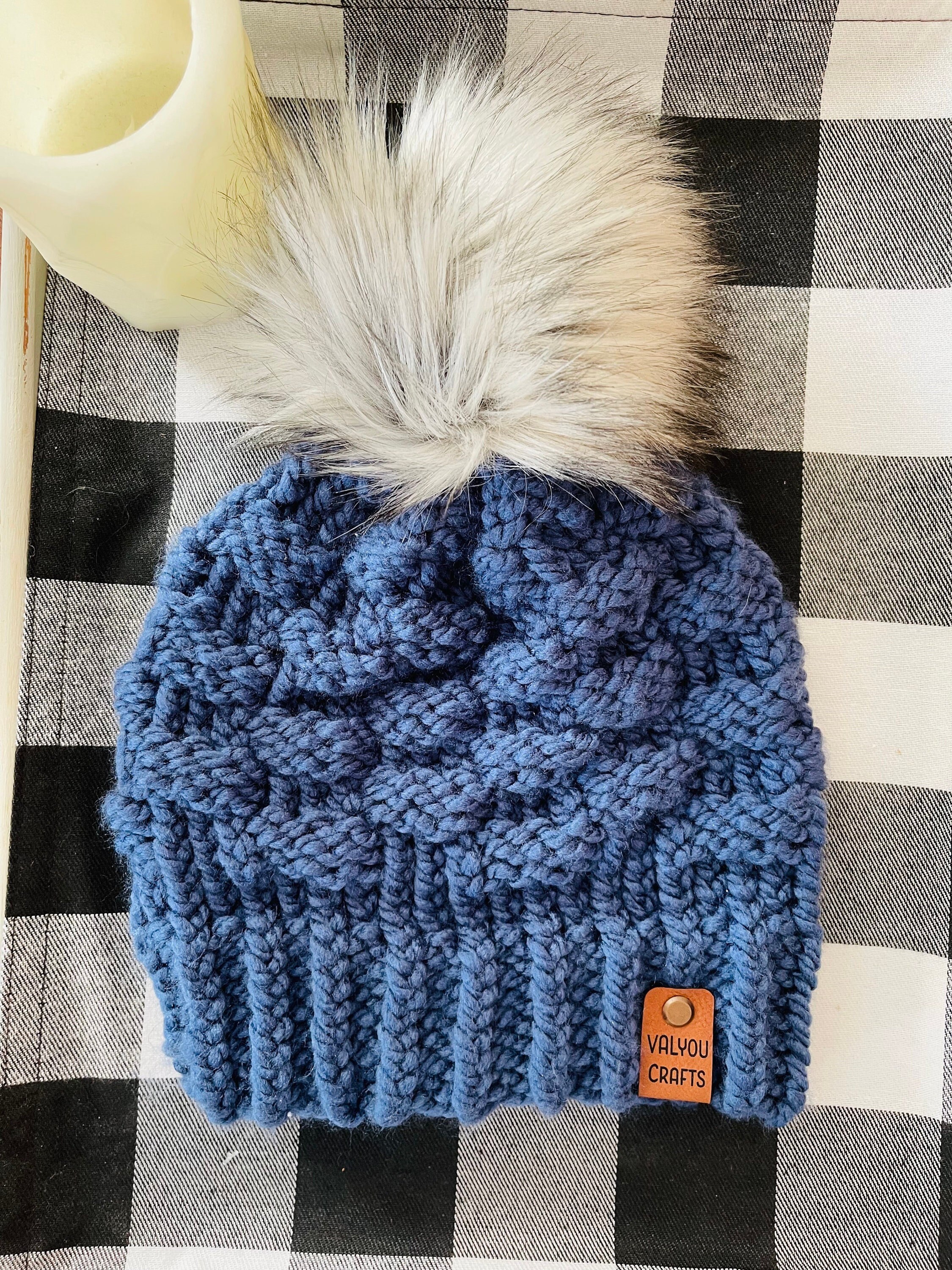 Faux Fur Pom Pom | Etsy