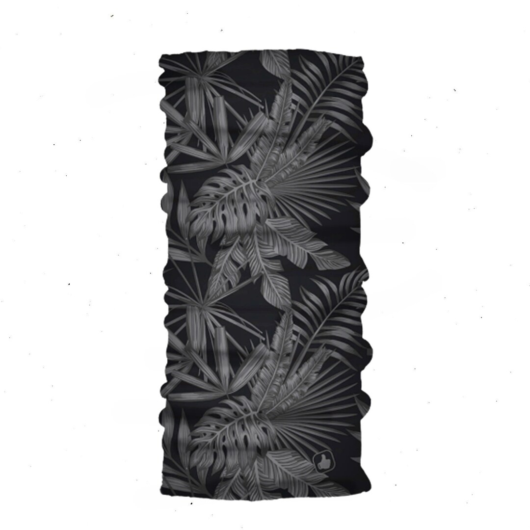 Lot De 2 Bandanas Noirs Motif Paisley (crâne) – Sans Couture – Multifonction (bandeau, Masque, Guêtre)