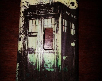 Tardis Light Switch Cover - Doctor Who