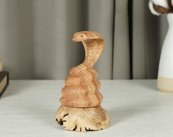 キングコブラ 蛇 像 彫刻 鋳造大理石 金色 - Etsy 日本