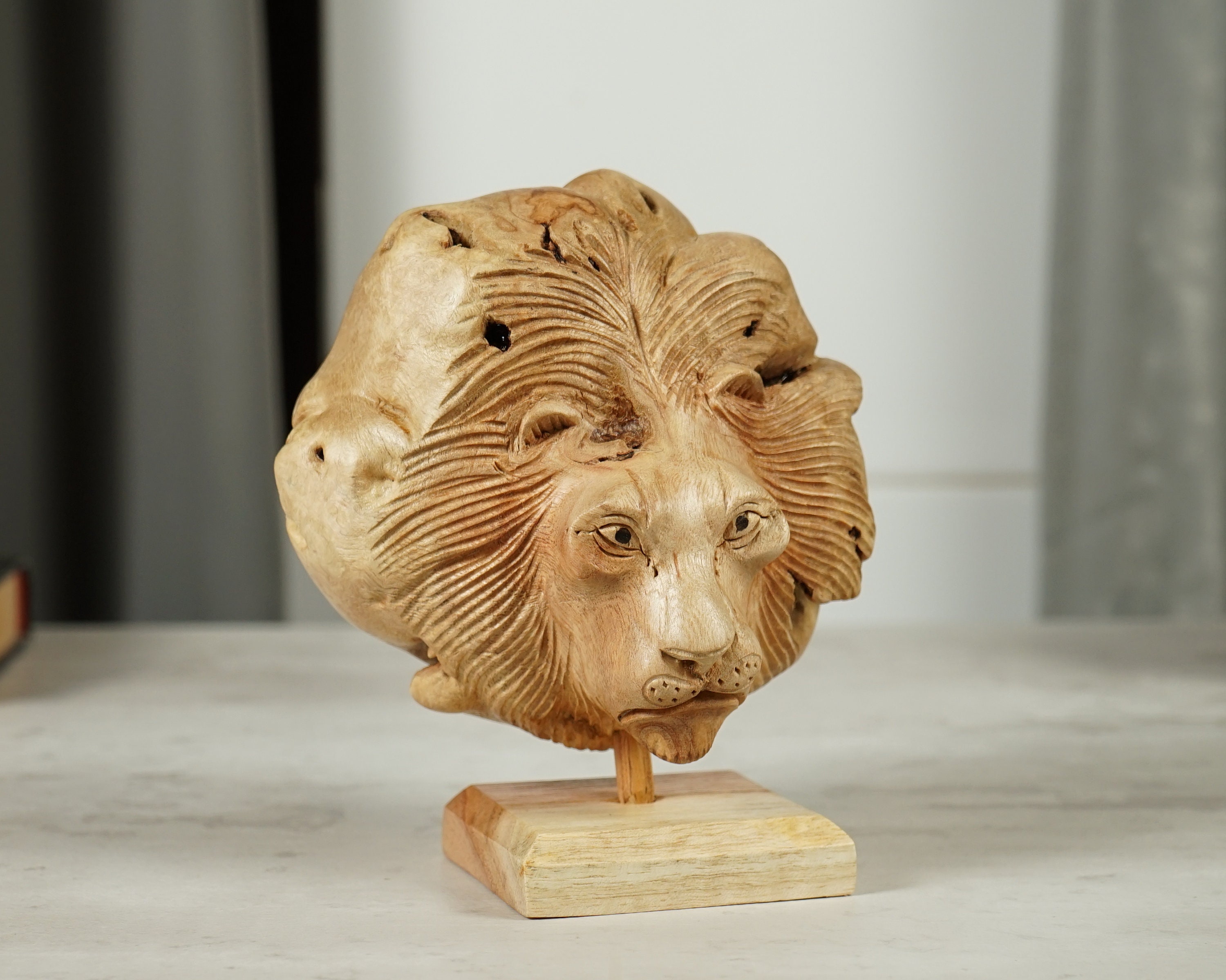 Bouffadou en bois sculpté de fabrication artisanale - Cdiscount Beaux-Arts  et Loisirs créatifs