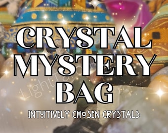 Mystery Crystal Box, Surprise Crystal Set, Healing Gemstone Gift, Handpicked Crystal Collection, Spiritual Gift Box, Crystal Lover Gift