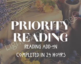 Priority Reading Add-on: Completed Within 24 Hours