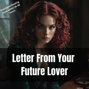 Carta de amor canalizada de un futuro amante, mensaje romántico psíquico, lectura del amor, guía para almas gemelas o futuras parejas, PDF personalizado
