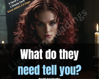 What They Need to Tell You, Unspoken Messages Tarot, Hidden Feelings and Secrets Psychic Reading, Telepathy Reading, Love Tarot Reading