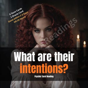 What Are Their Intentions: Psychic Love Reading on Feelings, Motives, Commitment Energy, Future Actions