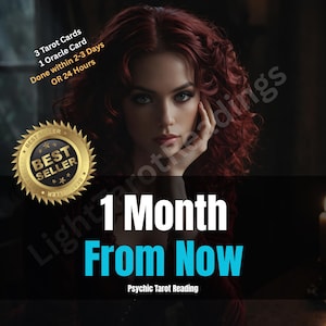 1 Month Psychic Tarot Forecast: 30 Day Love, Career & Money Prediction with Detailed Insight