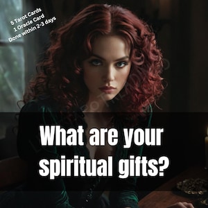 Lectura de dones espirituales, descubre tus habilidades psíquicas, talentos divinos y poderes espirituales, guía de tarot, descarga PDF