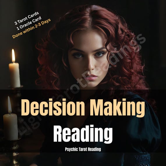 Decision Making Tarot Reading, Should I Stay or Go Psychic, Clarity and Guidance for Life Choices, Honest Reading, Love Tarot, Same Day