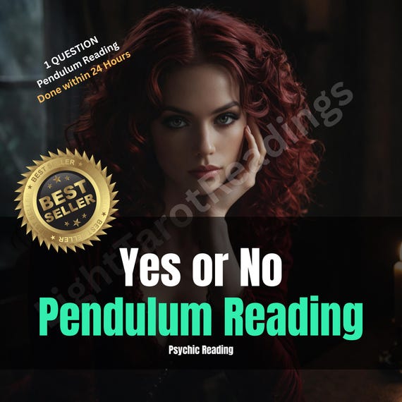 Yes or No Pendulum Reading, Fast Psychic Answers, One Question Tarot, Clairvoyant Reading, Love Tarot Reading, Same Day Reading