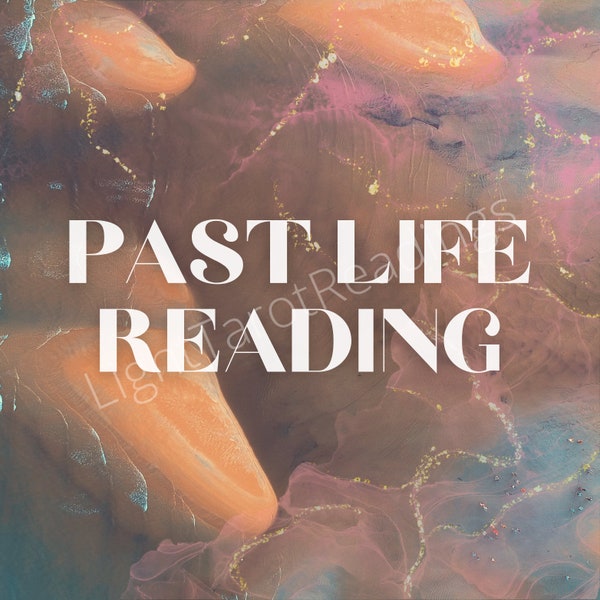 Past Life Tarot Reading, Spiritual Tarot Psychic Reading, PDF