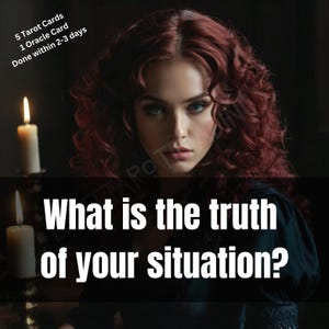 Truth of Your Situation Tarot Reading: Psychic Love & Deep Insight Guidance