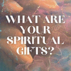 What are your spiritual gifts? Spiritual Tarot Psychic Reading, PDF