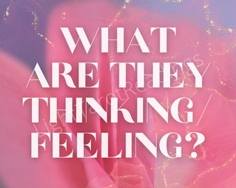 What are they thinking/feeling? Love Tarot Reading for POI, PDF