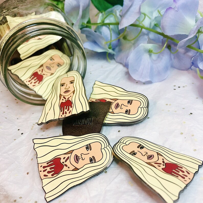 Horror Heroines Thomasin The Witch Enamel Pin