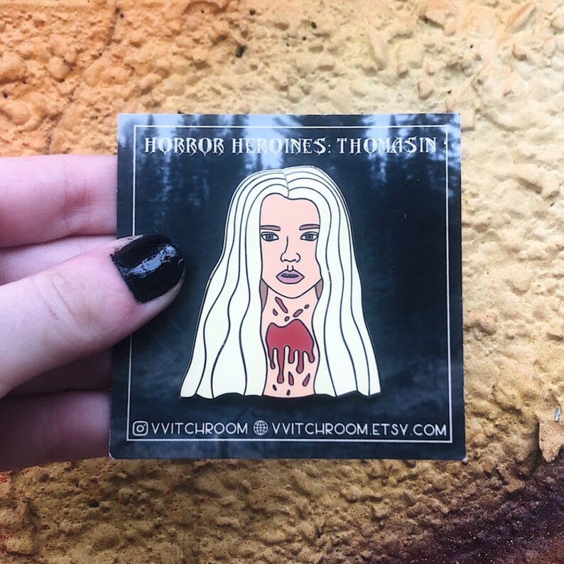 Horror Heroines Thomasin The Witch Enamel Pin