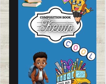 Notitieboek met aangepaste compositie