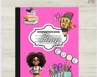 Notitieboek met aangepaste compositie