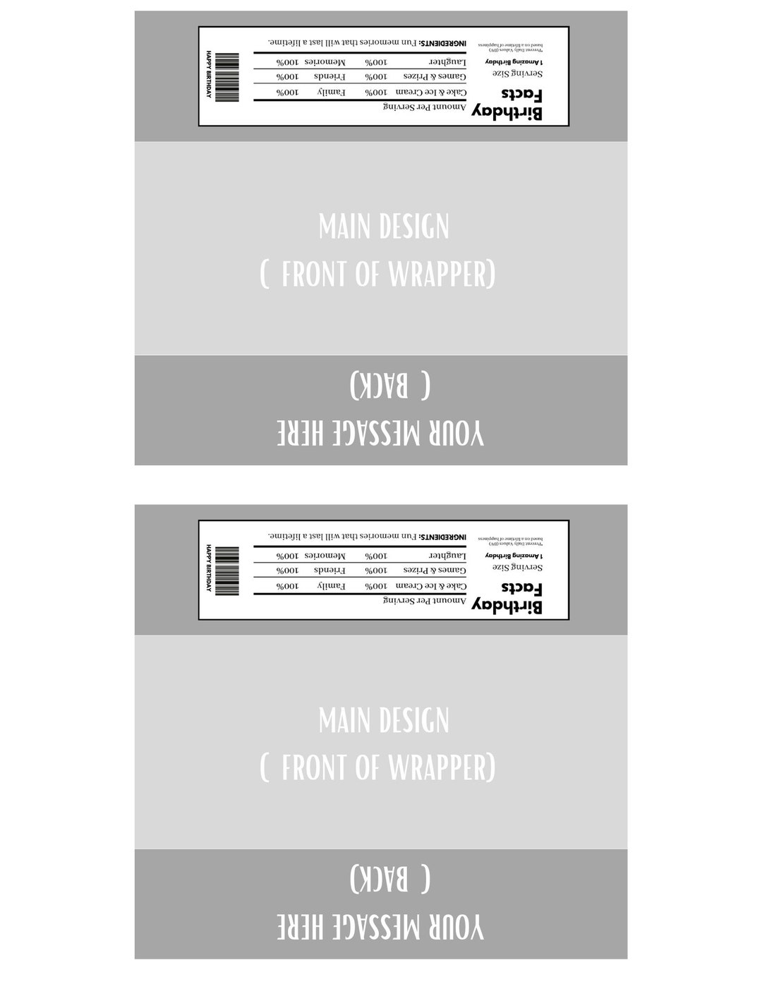 Editable Hershey Bar Template - Etsy