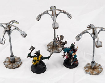 SVG | PDF | AI | Scale 28mm | 40k | Infinity | Street lamps| Laser file | Diorama | Wargaming model | Laser files terrain wargame