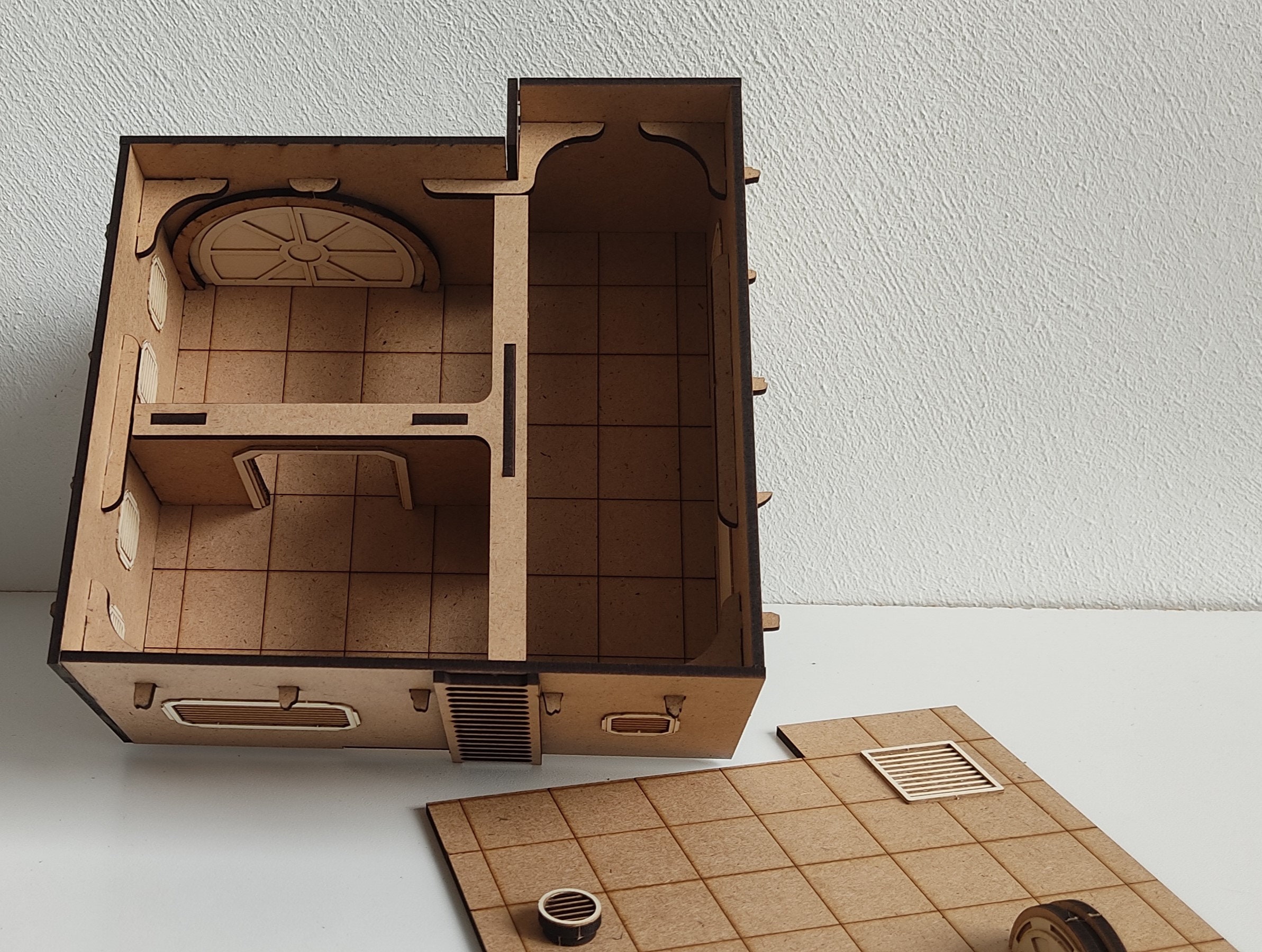 Svg | Pdf | Ai-a | Scale 28mm | SWL | Sci-fi | Chakkoo House 1 | Laser ...