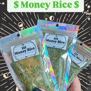 Money Rice-Witch craft- Prosperity Spell