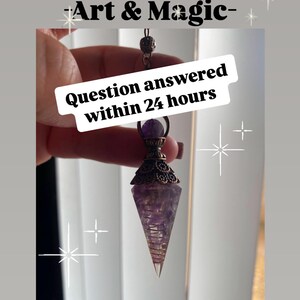 One Yes/No pendulum reading (Reading sent within 24 hours to your inbox)