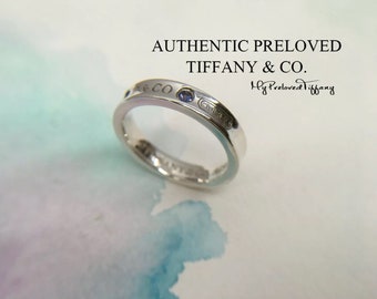 tiffany 1837 ring sapphire