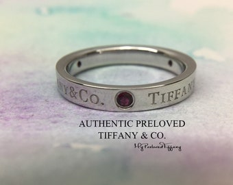 pt950 tiffany ring