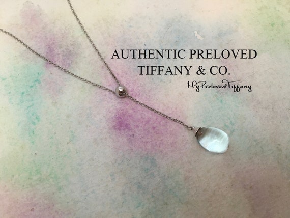 TIFFANY and CO. Soleste Aquamarine Diamond Platinum Pendant Necklace For  Sale at 1stDibs
