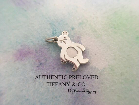 Co. Hug Bear Charm Silver 