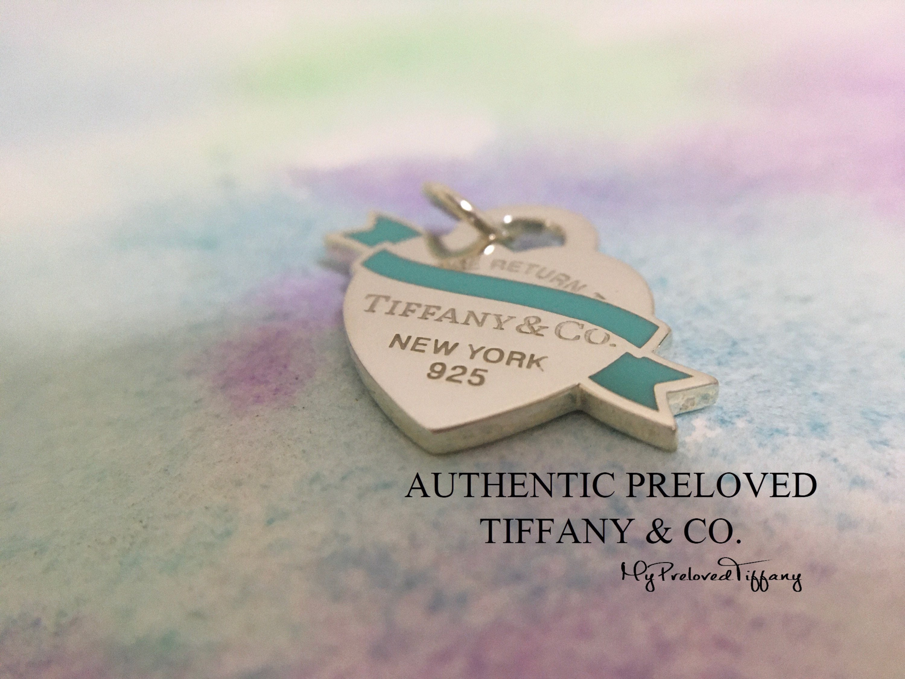 Excellent Authentic Tiffany & Co. Return to Tiffany Blue - Etsy