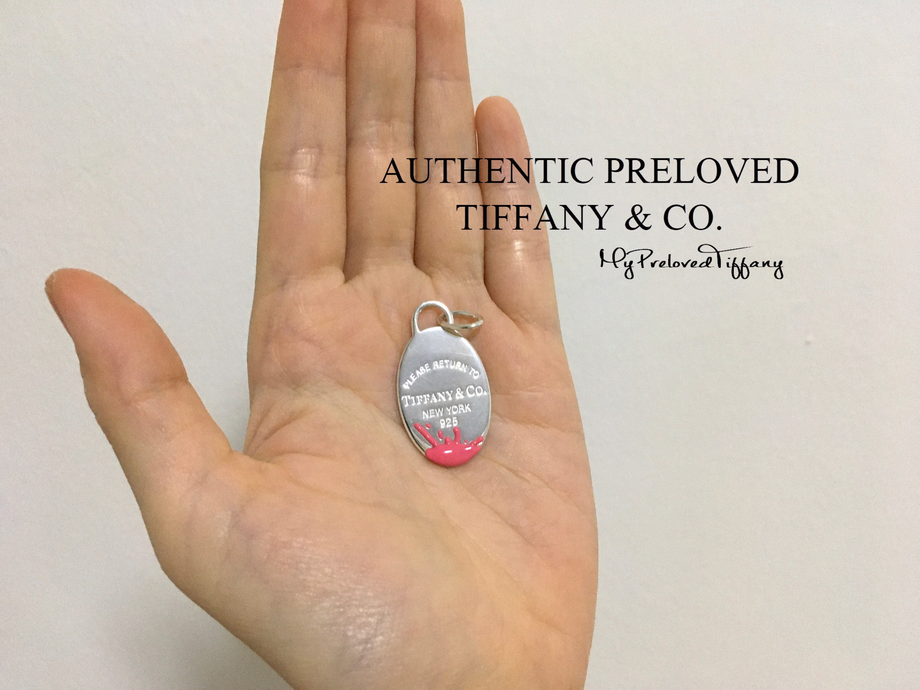 Tiffany store splash charm