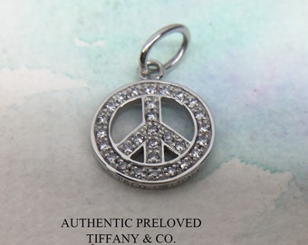 Tiffany Peace Sign - Etsy