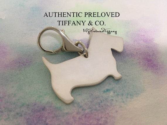 Scottie Dog Keychain Key Ring Bag 
